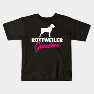 Rottweiler Grandma Kids T-Shirt